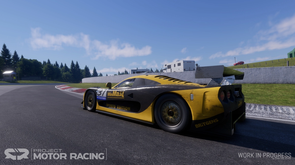Project Motor Racing will include the 2004 Mosler MT900R