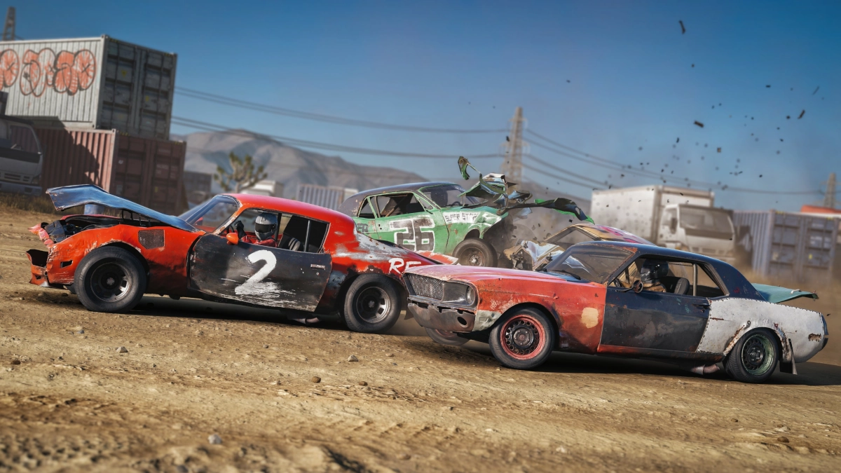 Wreckfest 2 has launched into Early Access for the PC with four initial cars to choose from